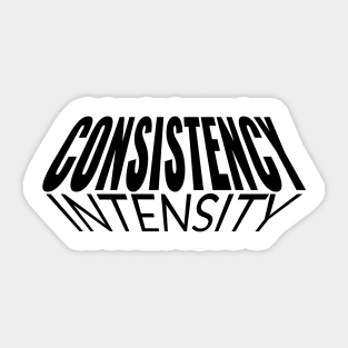 Consistency Sticker